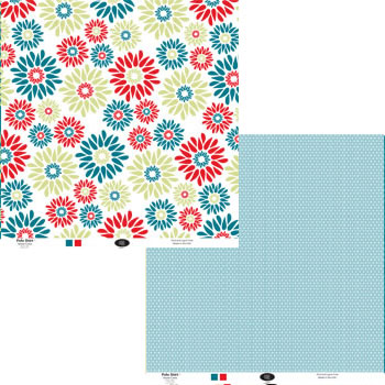 Luxe Designs - Snow Cone 12x12 d/sided patterned paper  (pack of 10)
